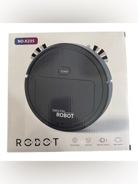 Sweepin Robot Vacuum - Black NEW